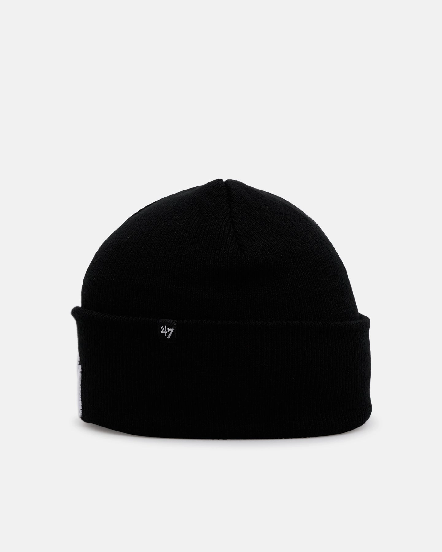 47 Brand New York Yankees Haymaker Cuff Knit Beanie Black/White