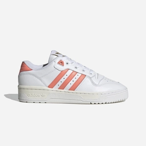 Adidas Originals | RIVALRY LOW  { WHITE/GOLD METALLIC