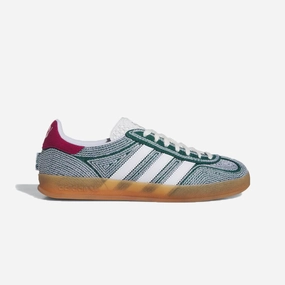 Adidas Originals | SEAN WOTHERSPOON GAZELLE INDOOR  { COLLEGIATE GREEN/CLOUD WHITE/GUM