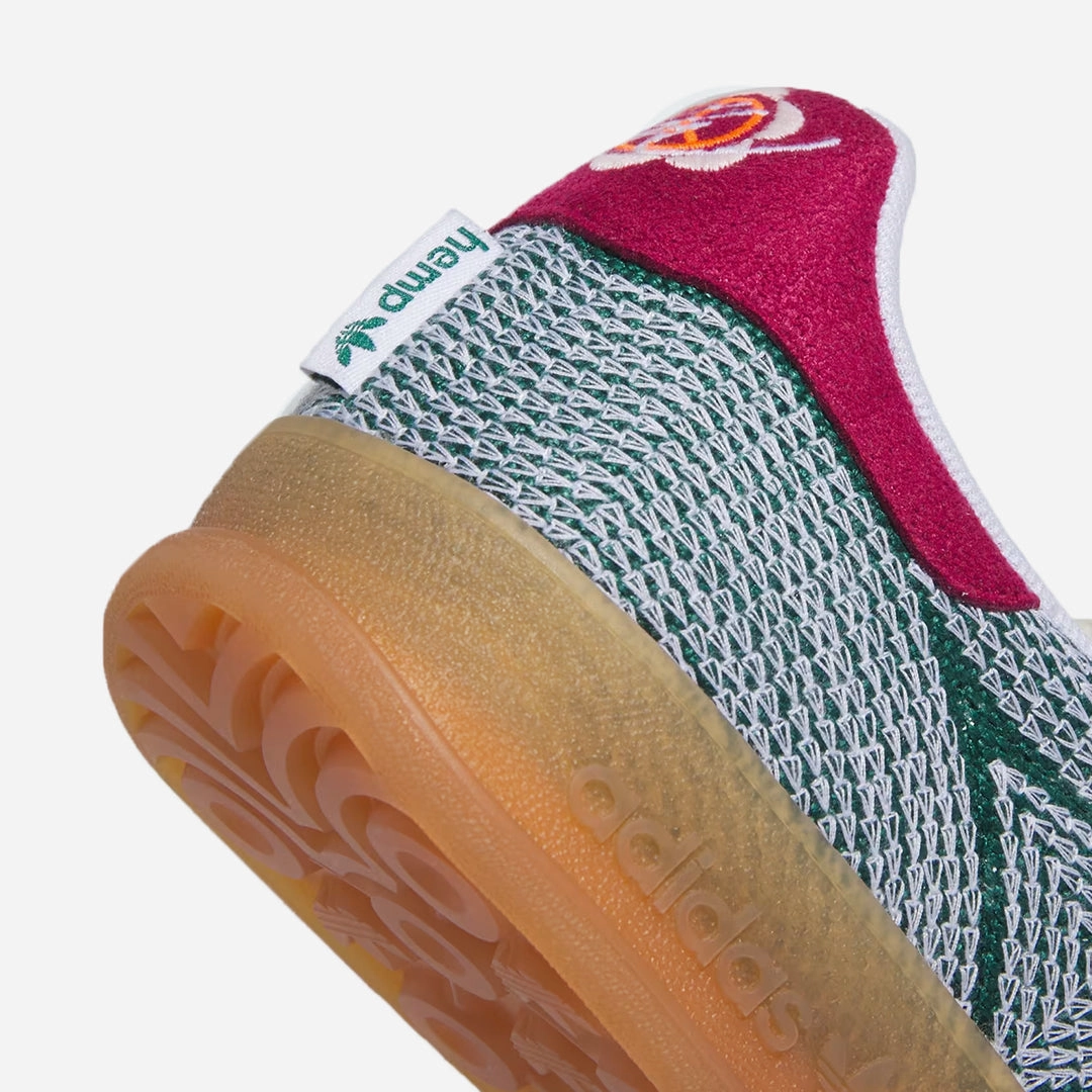 Adidas Originals | SEAN WOTHERSPOON GAZELLE INDOOR  { COLLEGIATE GREEN/CLOUD WHITE/GUM