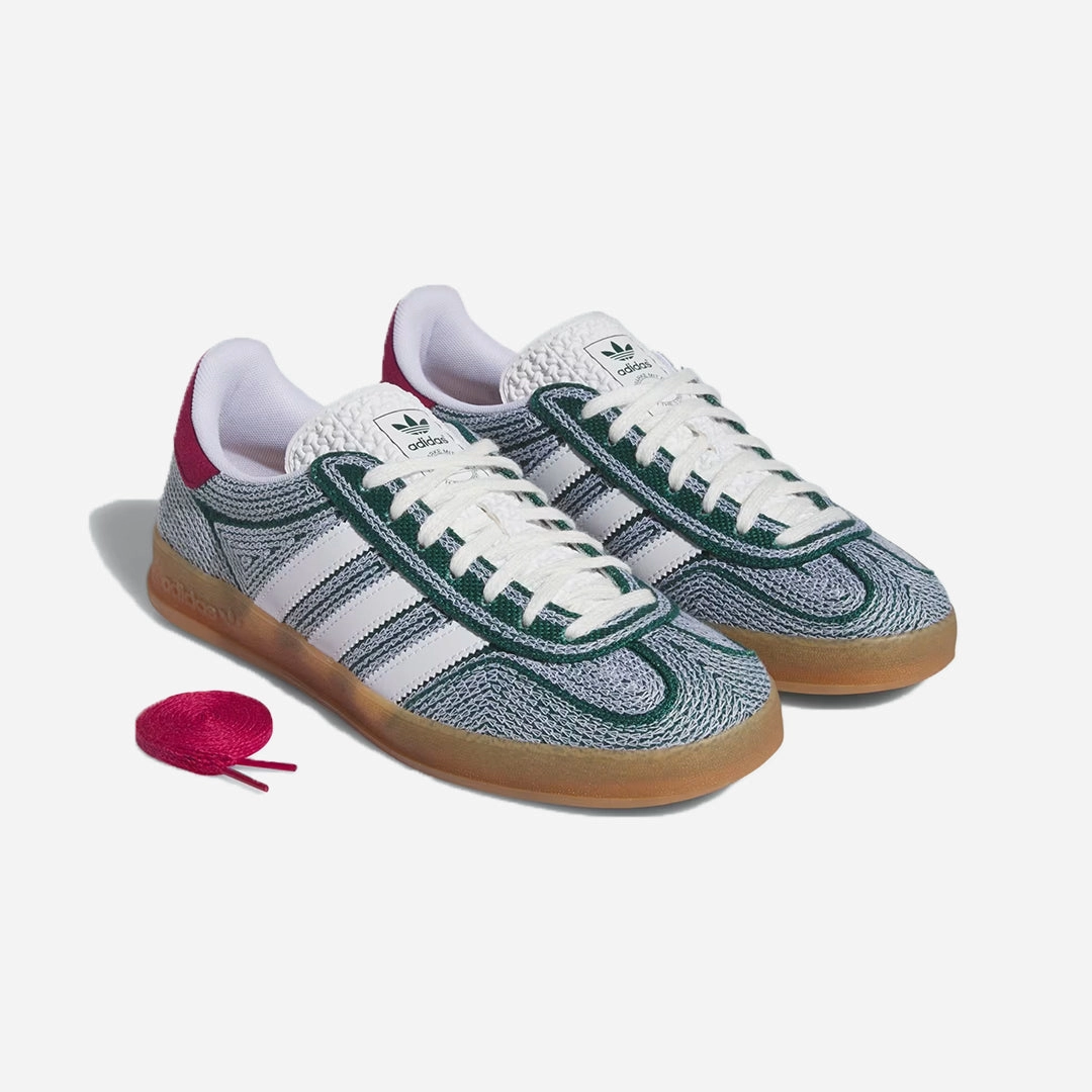 Adidas Originals | SEAN WOTHERSPOON GAZELLE INDOOR  { COLLEGIATE GREEN/CLOUD WHITE/GUM
