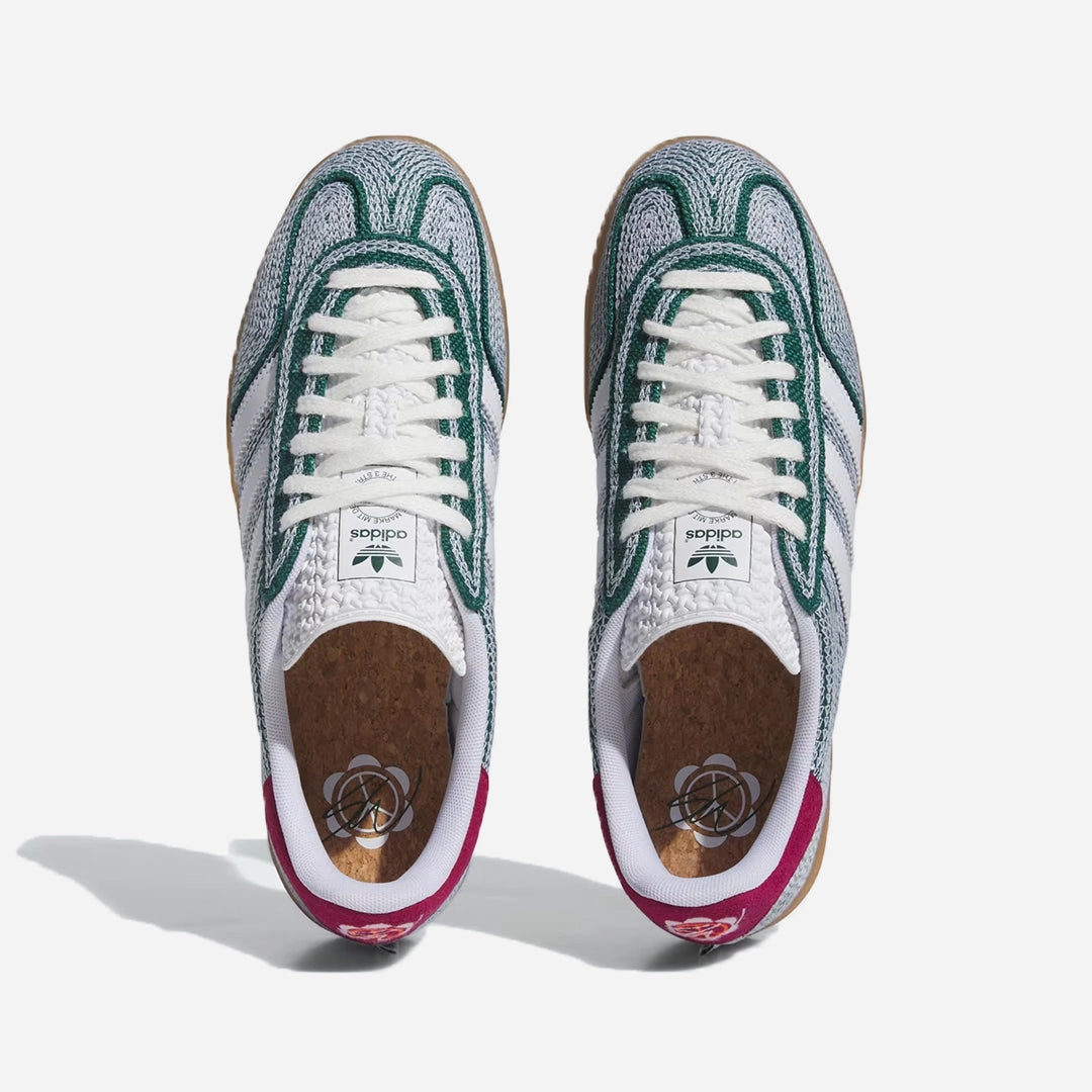 Adidas Originals | SEAN WOTHERSPOON GAZELLE INDOOR  { COLLEGIATE GREEN/CLOUD WHITE/GUM