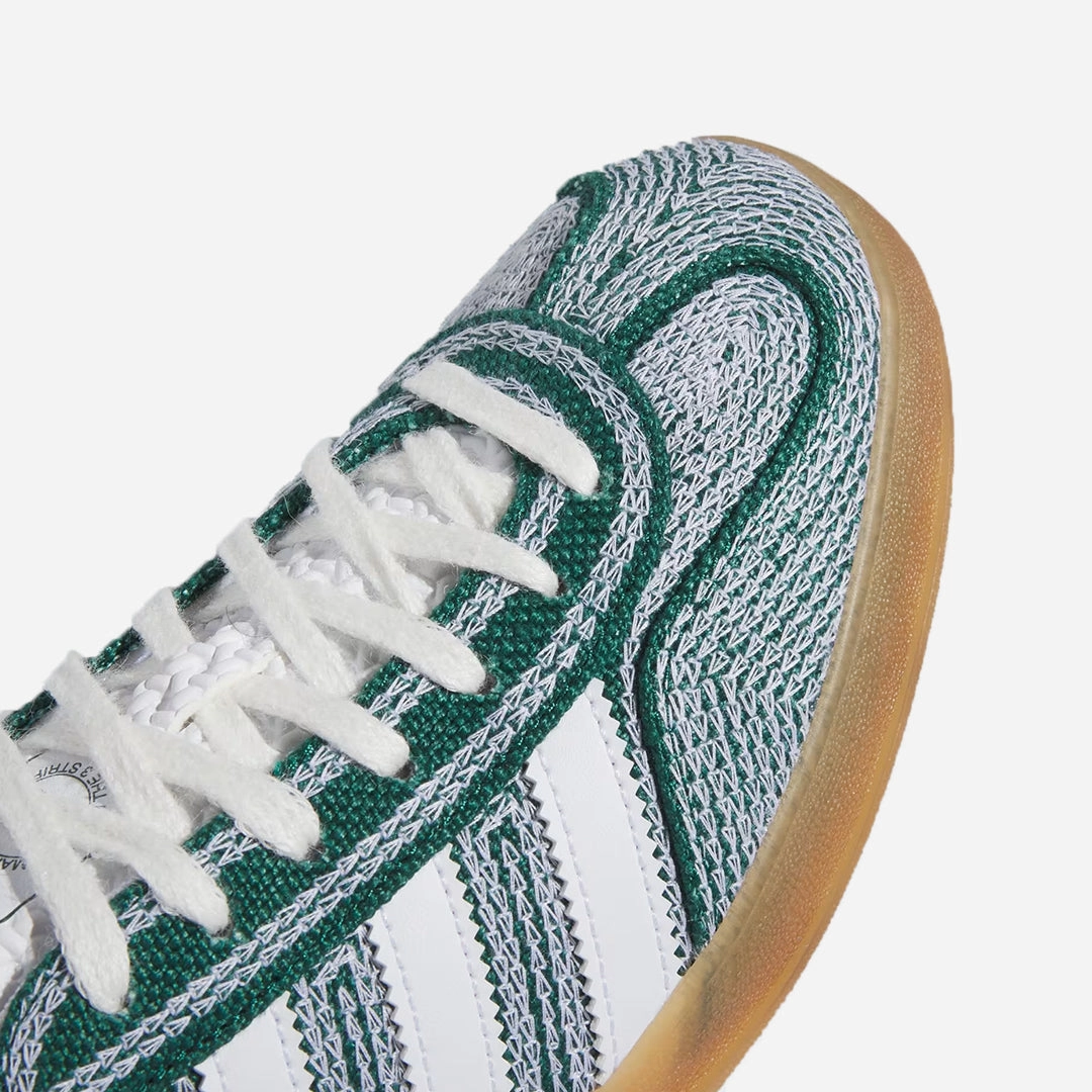 Adidas Originals | SEAN WOTHERSPOON GAZELLE INDOOR  { COLLEGIATE GREEN/CLOUD WHITE/GUM