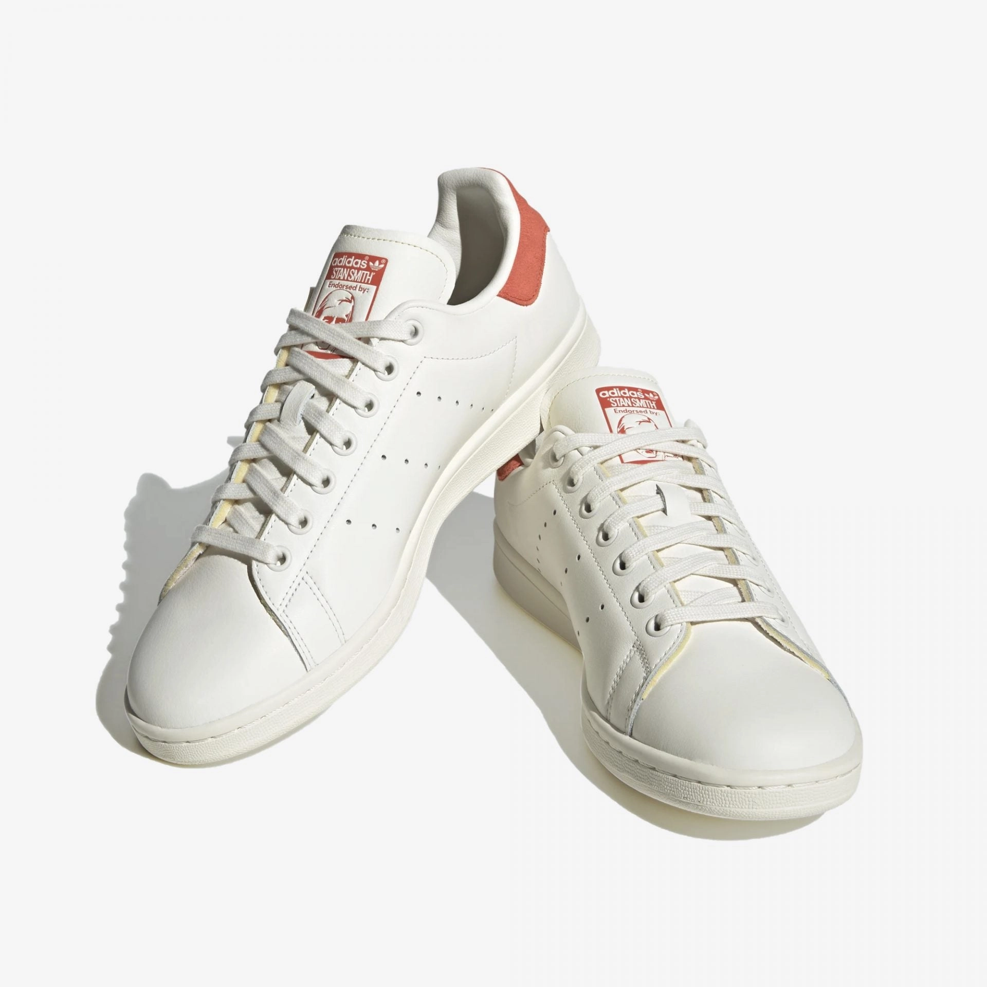 Adidas Originals | STAN SMITH  { PRELOVED RED/WHITE