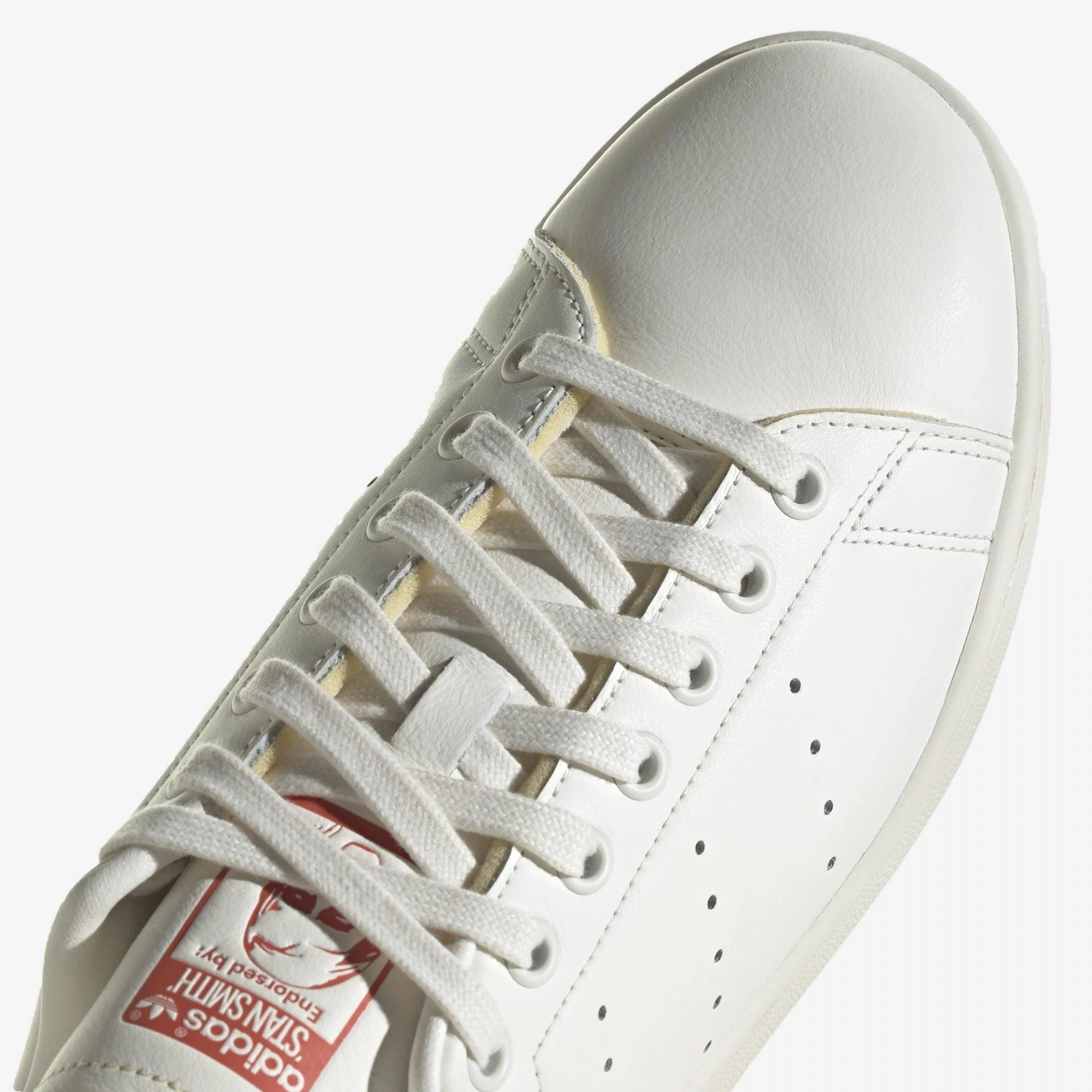 Adidas Originals | STAN SMITH  { PRELOVED RED/WHITE