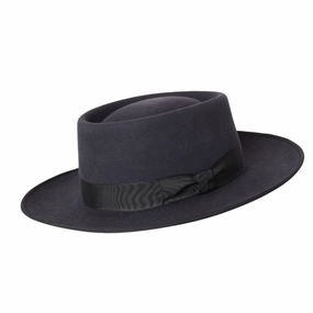 Akubra Squatter - Carbon Grey