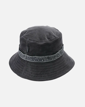 and wander x Gramicci JQ Tape Corduroy Hat Charcoal