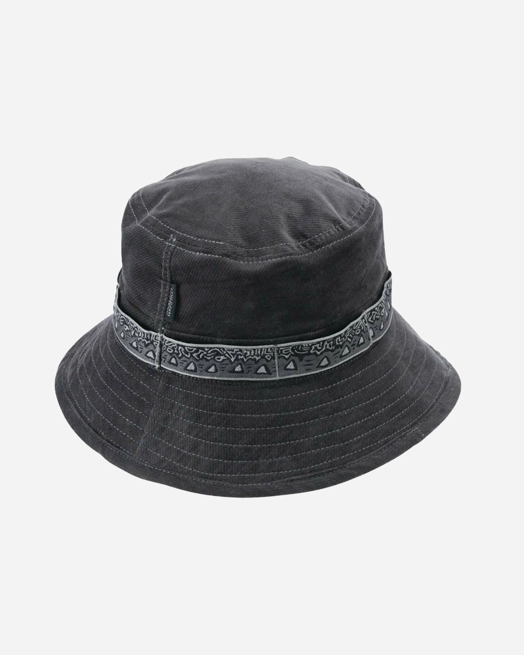 and wander x Gramicci JQ Tape Corduroy Hat Charcoal