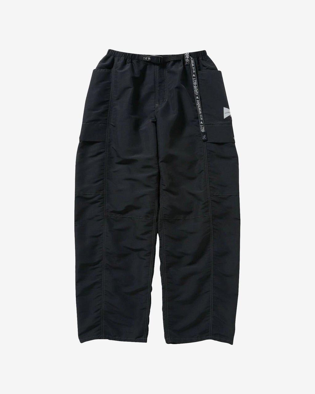 and wander x Gramicci Ripstop Voyager Pant Black