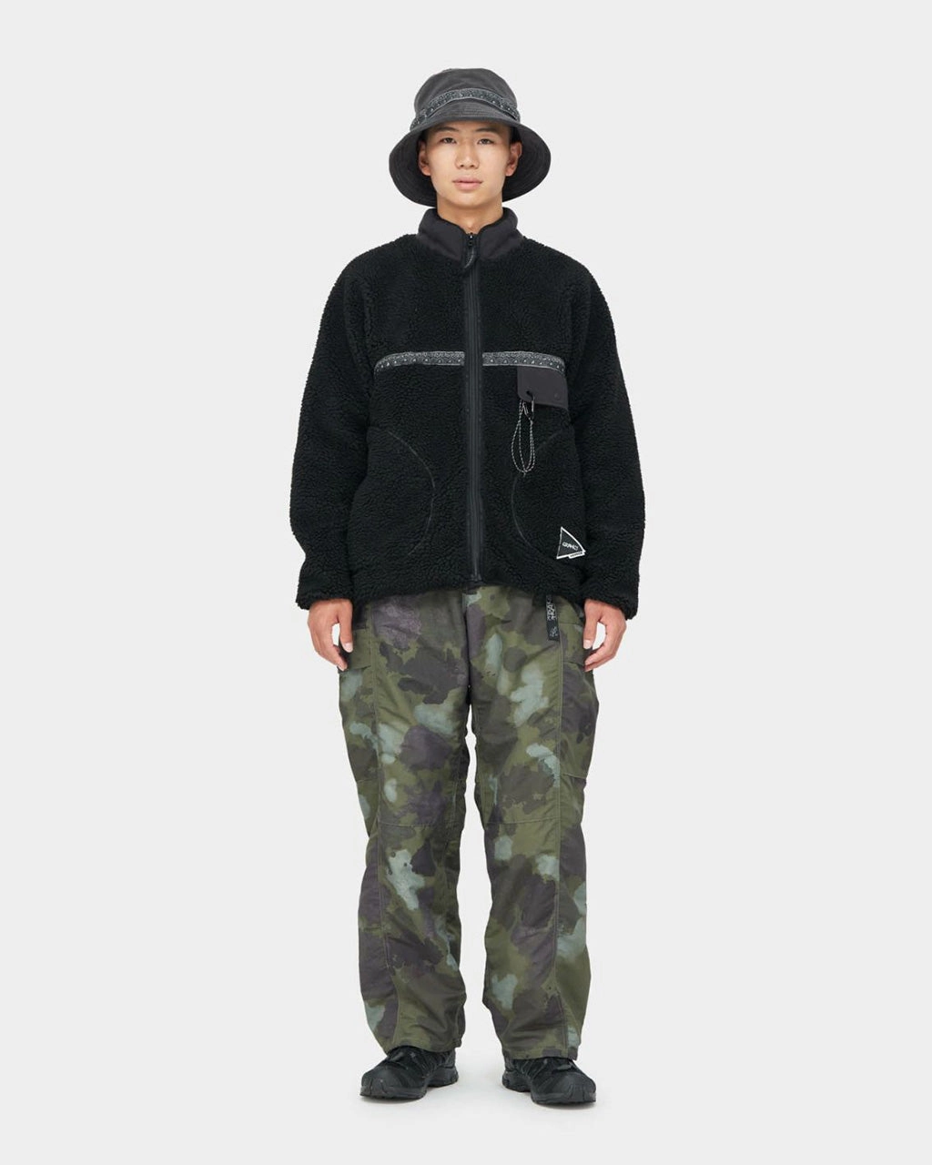 and wander x Gramicci Ripstop Voyager Pant Camo