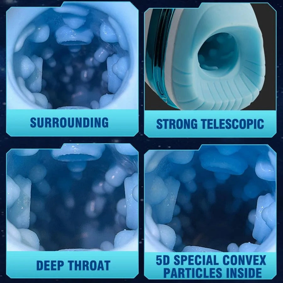 Automatic Handheld Thrusting Male Masturbation Toy