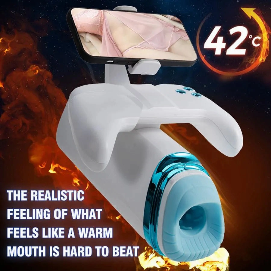 Automatic Handheld Thrusting Male Masturbation Toy