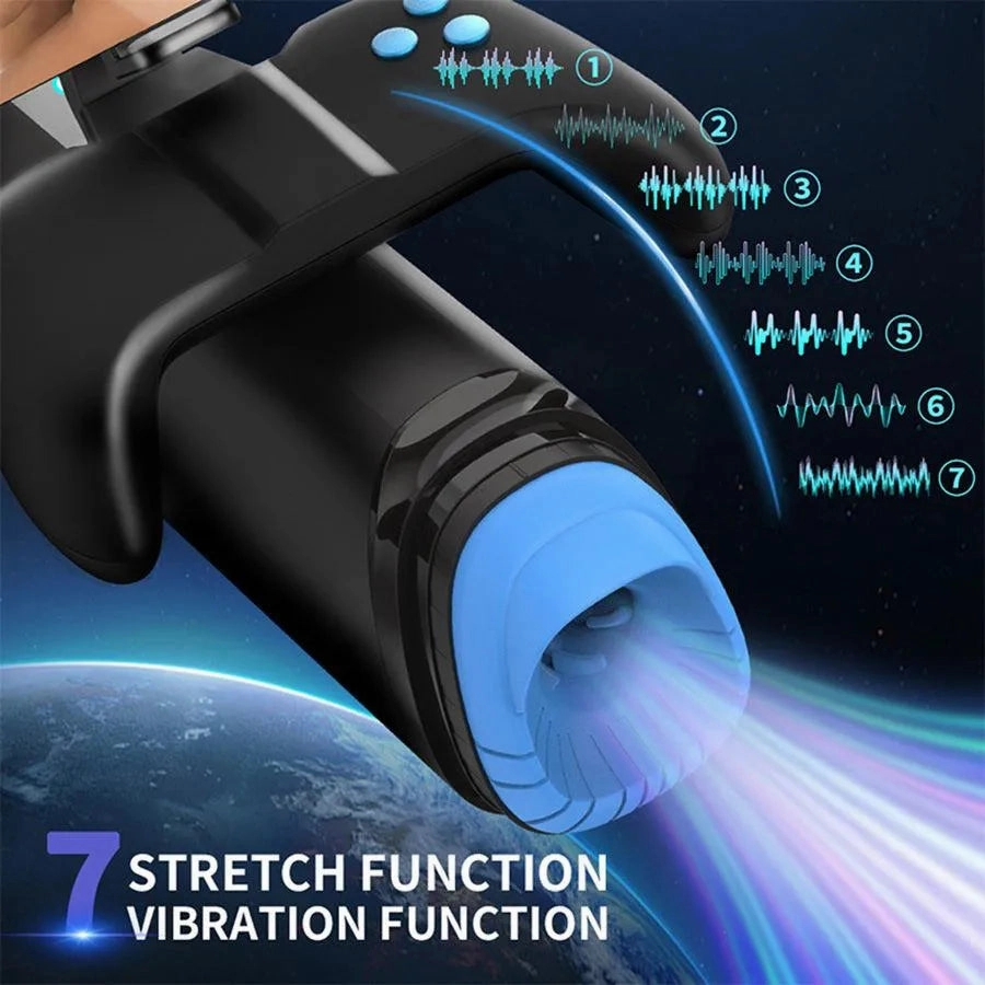 Automatic Handheld Thrusting Male Masturbation Toy