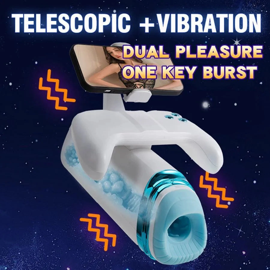Automatic Handheld Thrusting Male Masturbation Toy