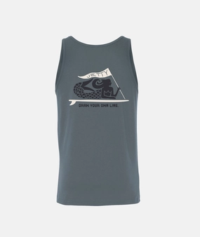 Banner Tank - Indigo