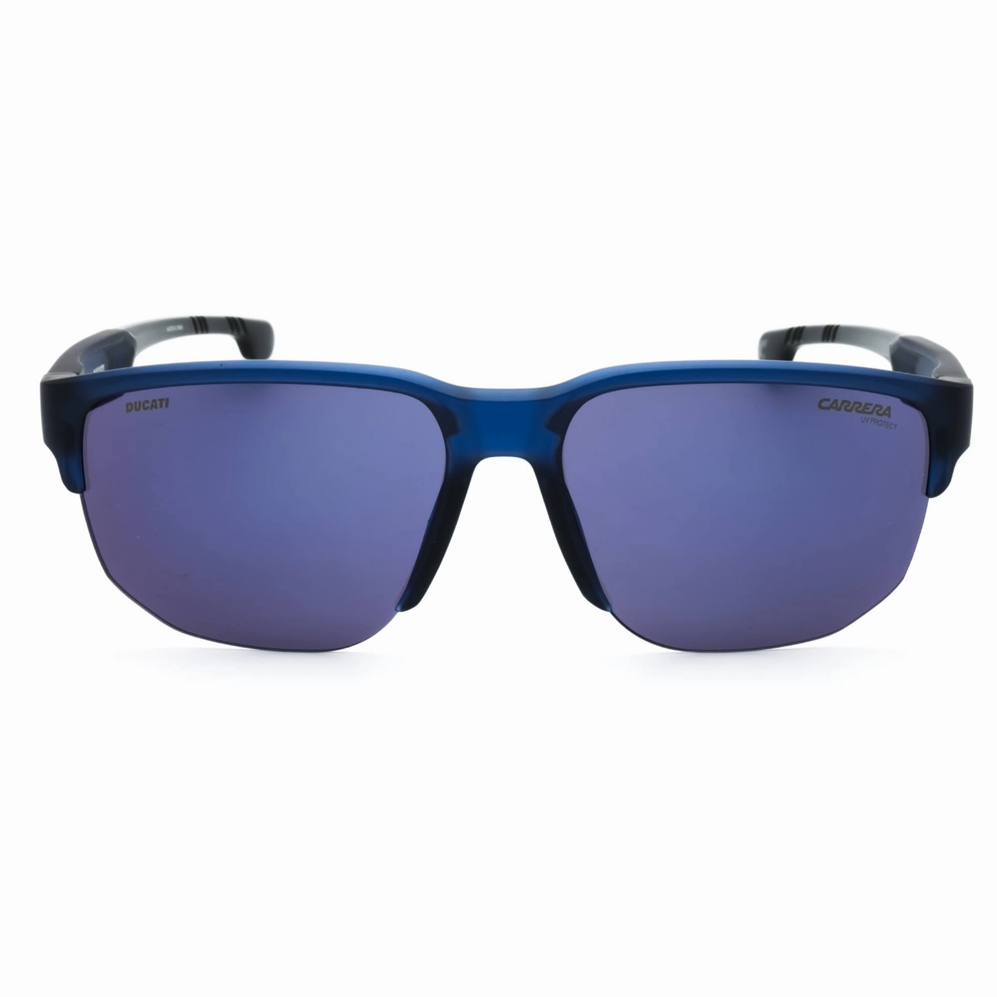 Carrera Men's Sunglasses - Blue Plastic Sport Wraparound Frame | CARDUC 028/S 0PJP XT