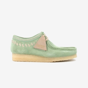 Clarks Originals | WALLABEE  { GREEN