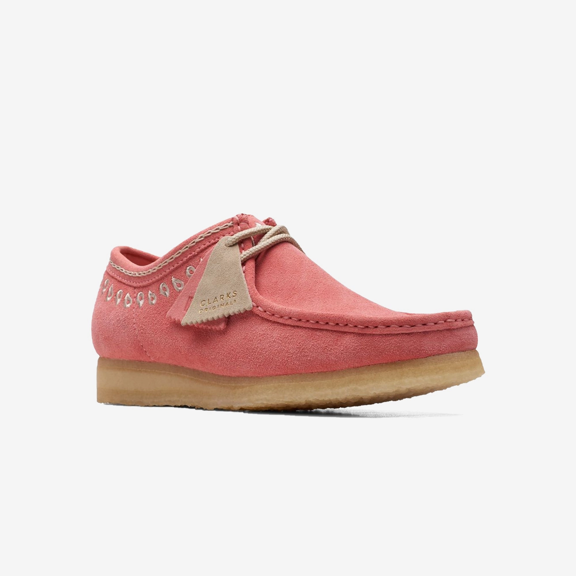 Clarks Originals | WALLABEE  { PINK