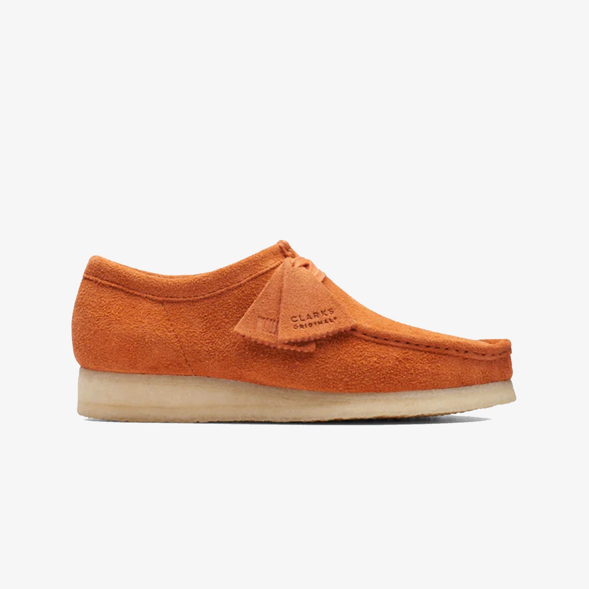 Clarks Originals | WALLABEE LOW BURNT  { ORANGE
