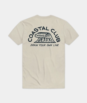Coastal Club Tee - Dust