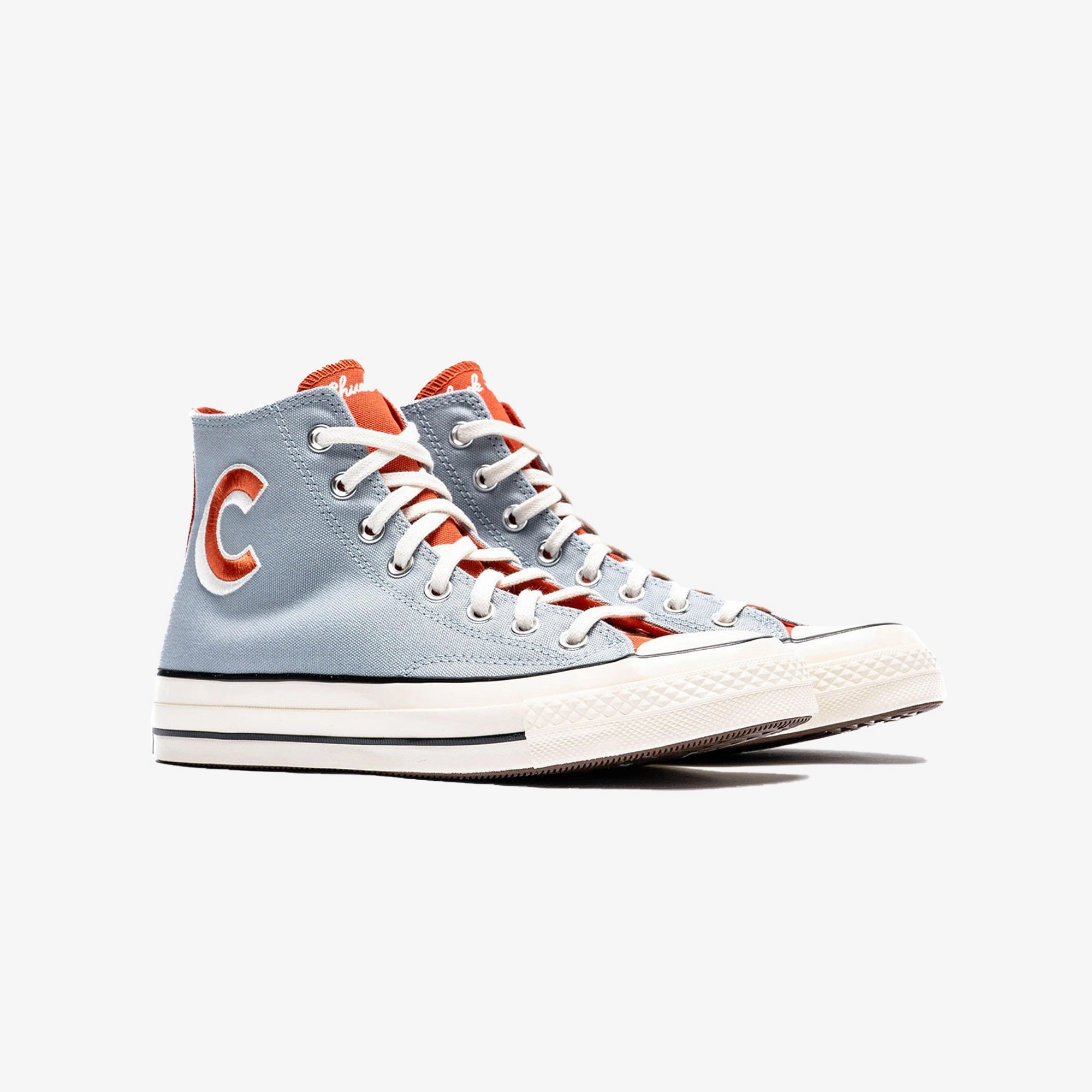 Converse | CHUCK 70 HI  { BLUE/SILVER