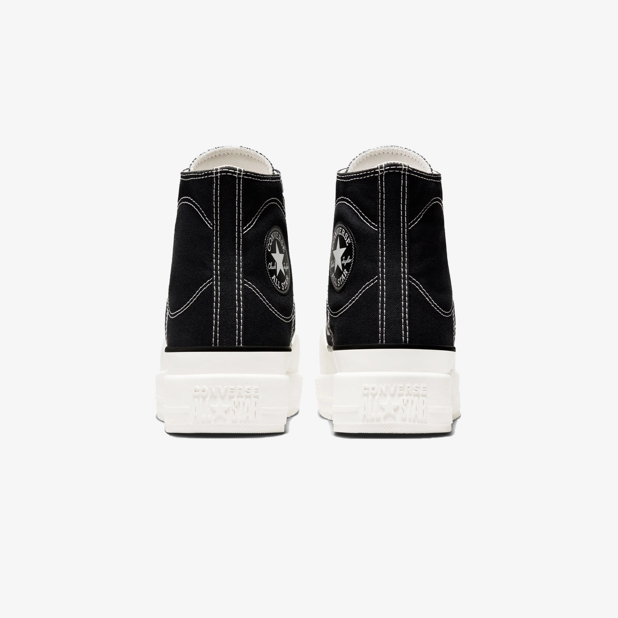 Converse | CHUCK TAYLOR ALL STAR CONSTRUCT HI  { BLACK/VINTAGE WHITE/EGRET