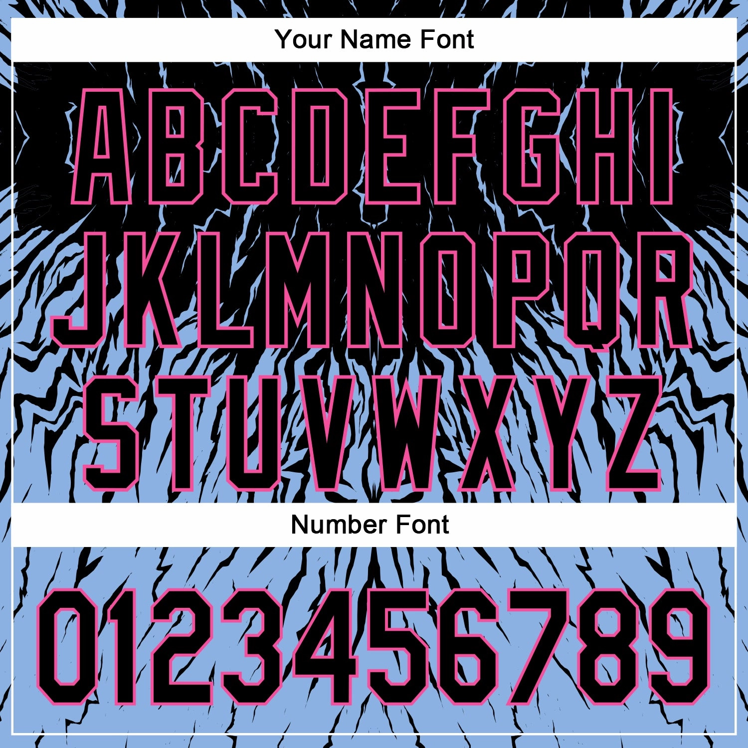 Custom Black Light Blue-Pink 3D Pattern Design Abstract Wave Authentic Baseball Jersey