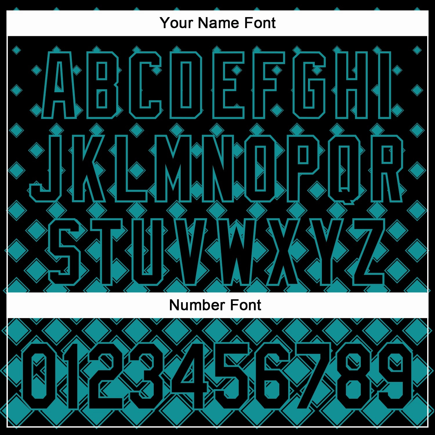 Custom Black Teal 3D Pattern Design Geometric Shapes Authentic Baseball Jersey