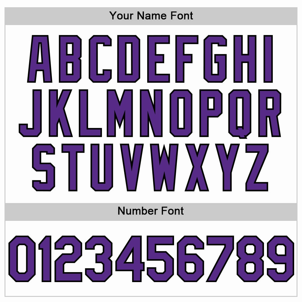 Custom White Purple-Black 3D Pattern Design Gradient Style Twinkle Star Authentic Baseball Jersey