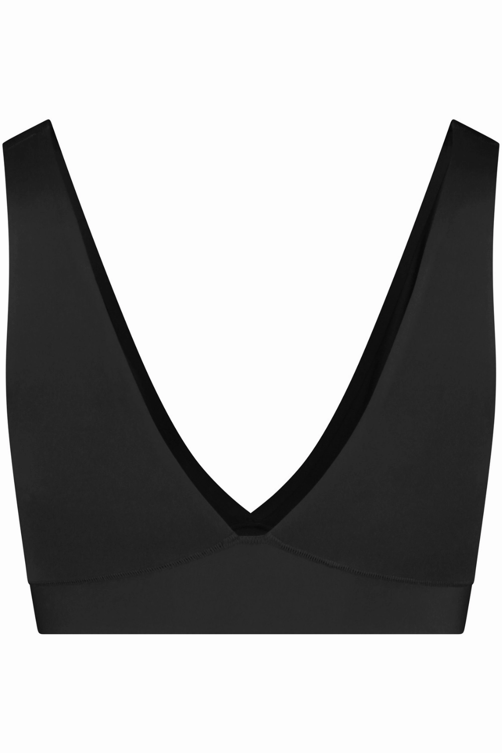 Deep Plunge Bra in Black