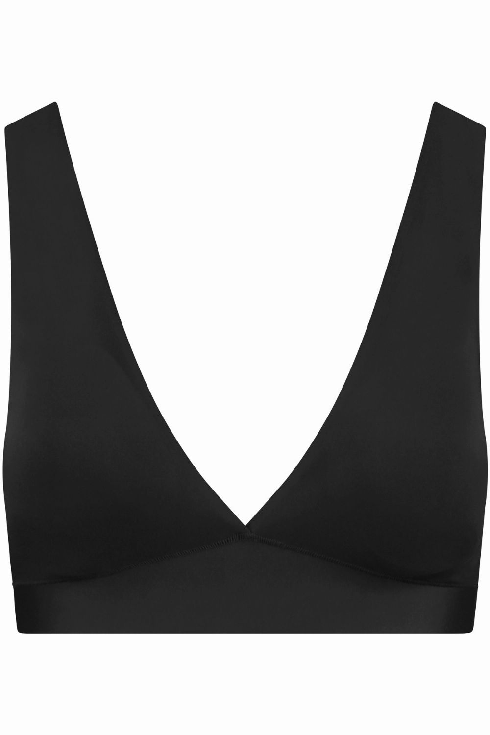 Deep Plunge Bra in Black