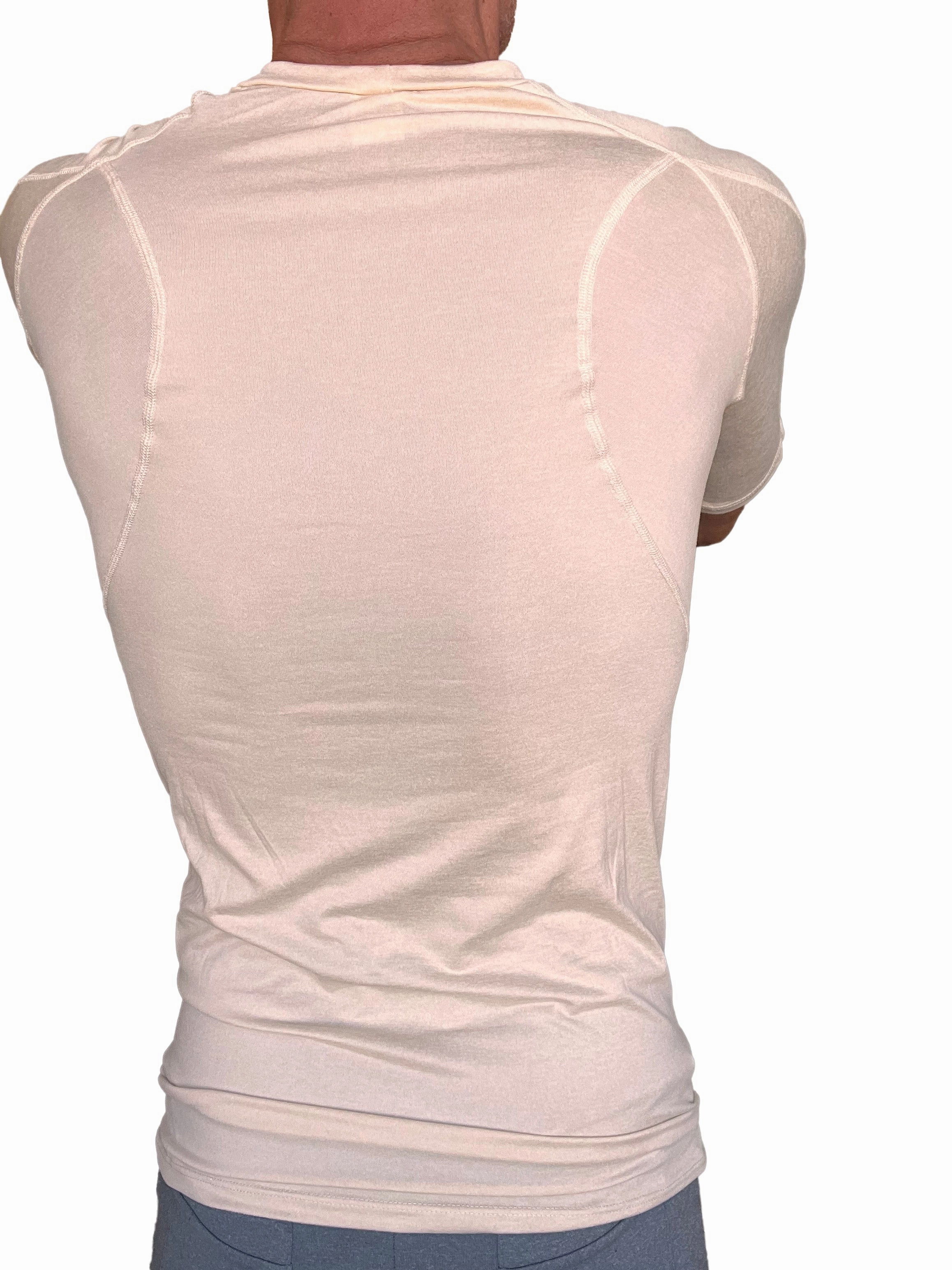 Designer Raglan Crew-Neck Tee (Sand Beige)
