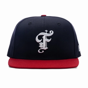 Feature x New Era 59FIFTY Fitted Wool - Navy/Red