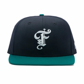 Feature x New Era 59FIFTY Fitted Wool - Navy/Teal