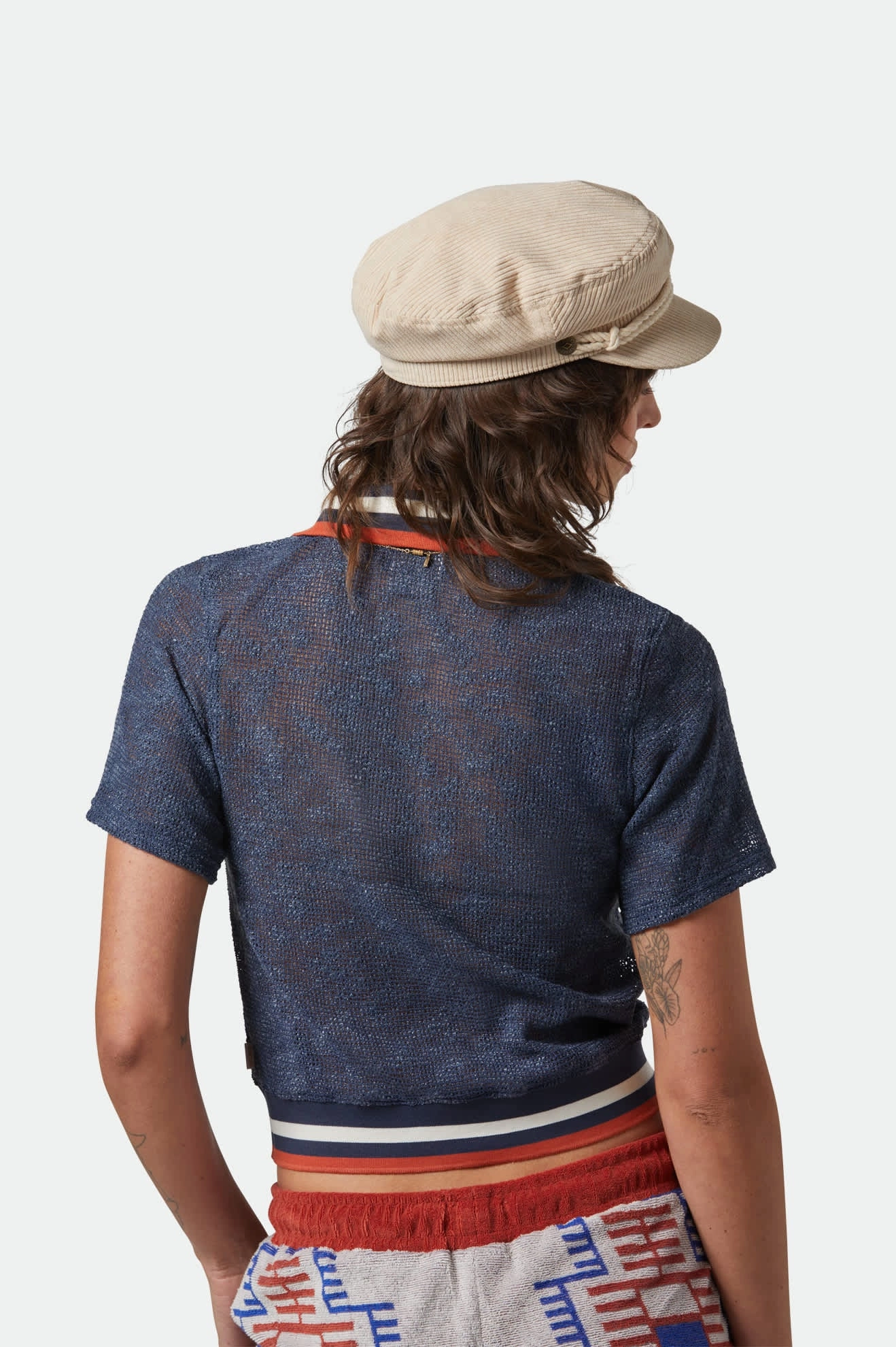 Fiddler Fisherman Cap - Egret White