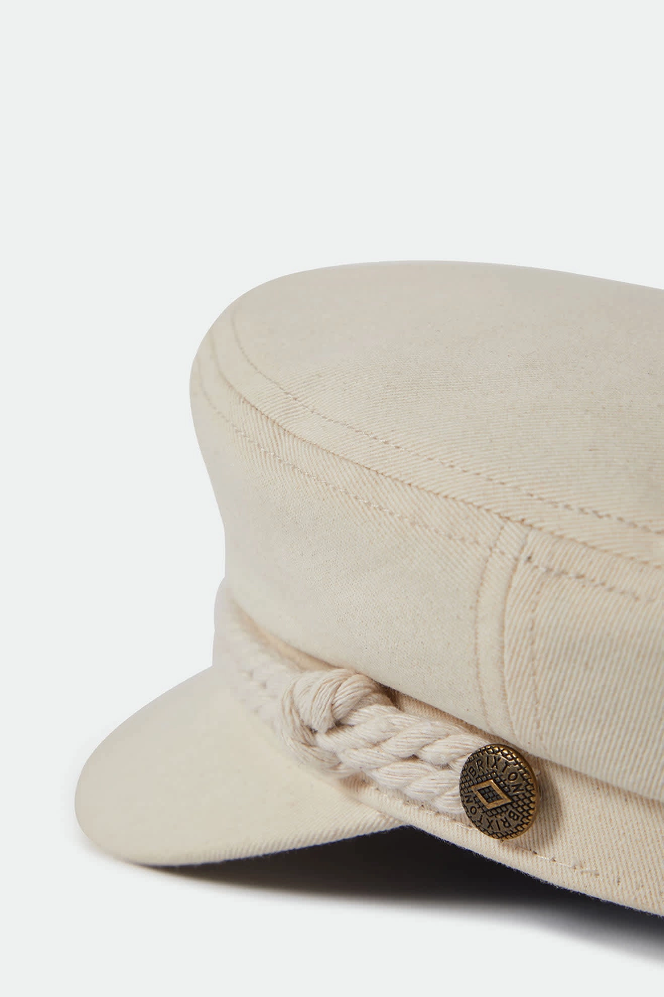 Fiddler Fisherman Cap - Egret White
