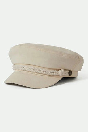 Fiddler Fisherman Cap - Egret White