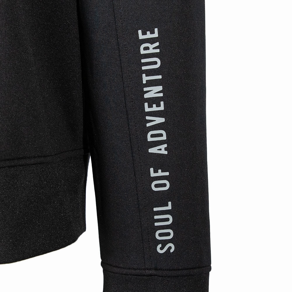 Full Zip Performance Hoodie | Blackout American Flag