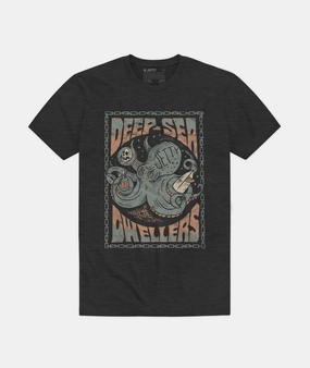 Grom Kraken Tee - Charcoal