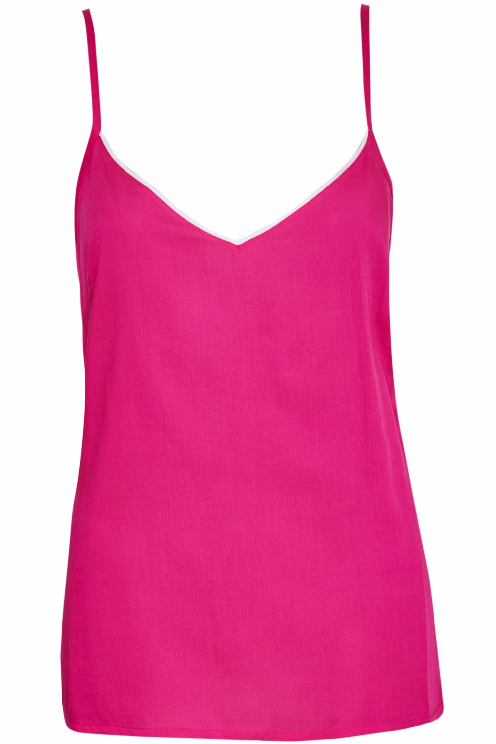 Hailey Modal Camisole Pink, Size UK 14