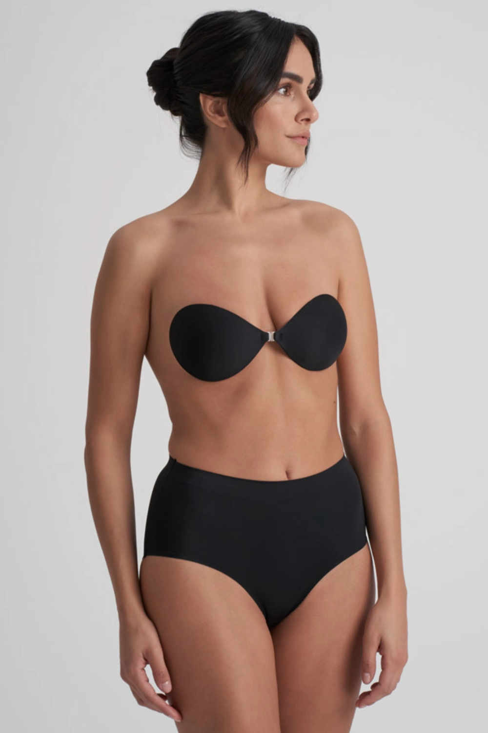 Invisible Adhesive Bra in Black