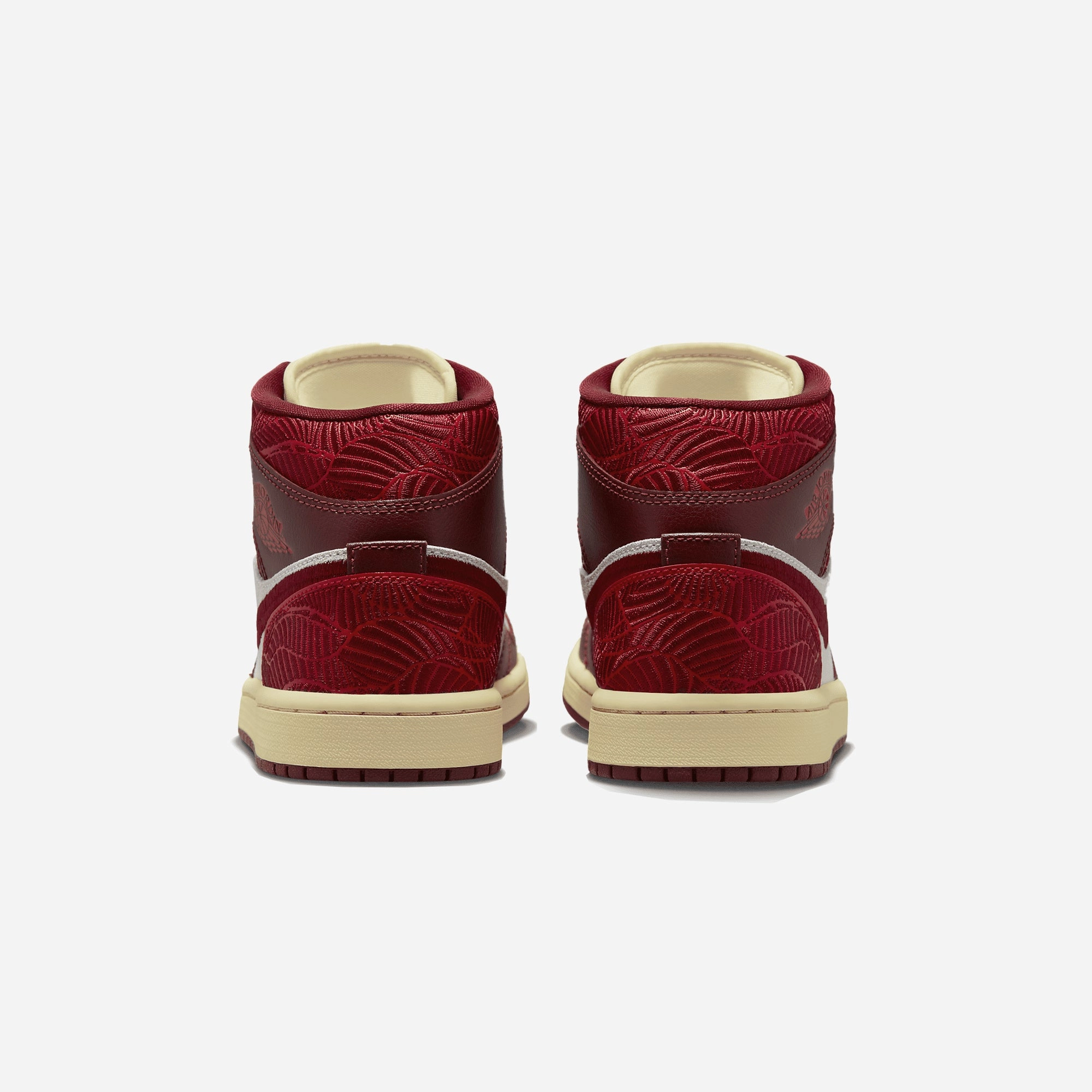 Jordan | AIR JORDAN 1 MID SE  { TEAM RED/UNIVERSITY RED-SAIL-MUSLIN