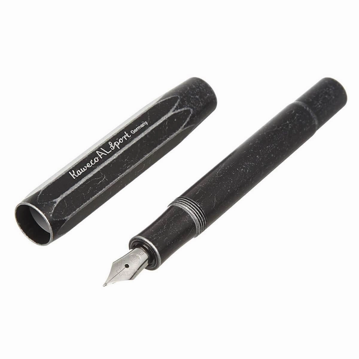 Kaweco Fountain Pen - AL Sport Black Stonewashed