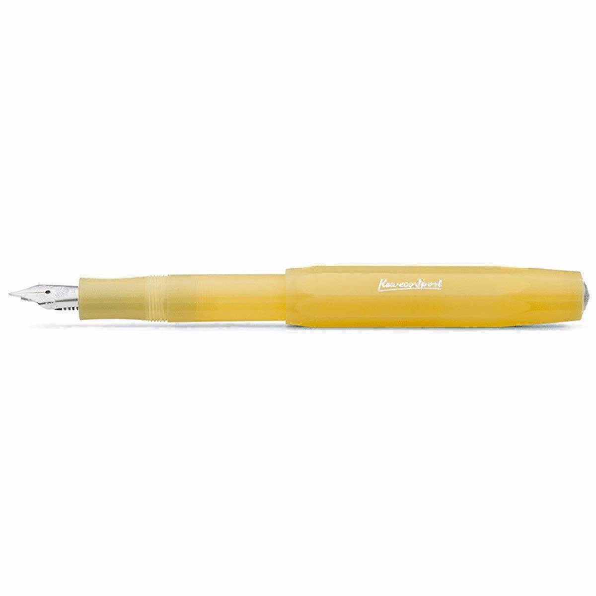 Kaweco Sport Fountain Pen Frosted Banana