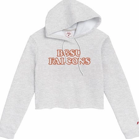 League Ladies BGSU Falcons Cropped Hood