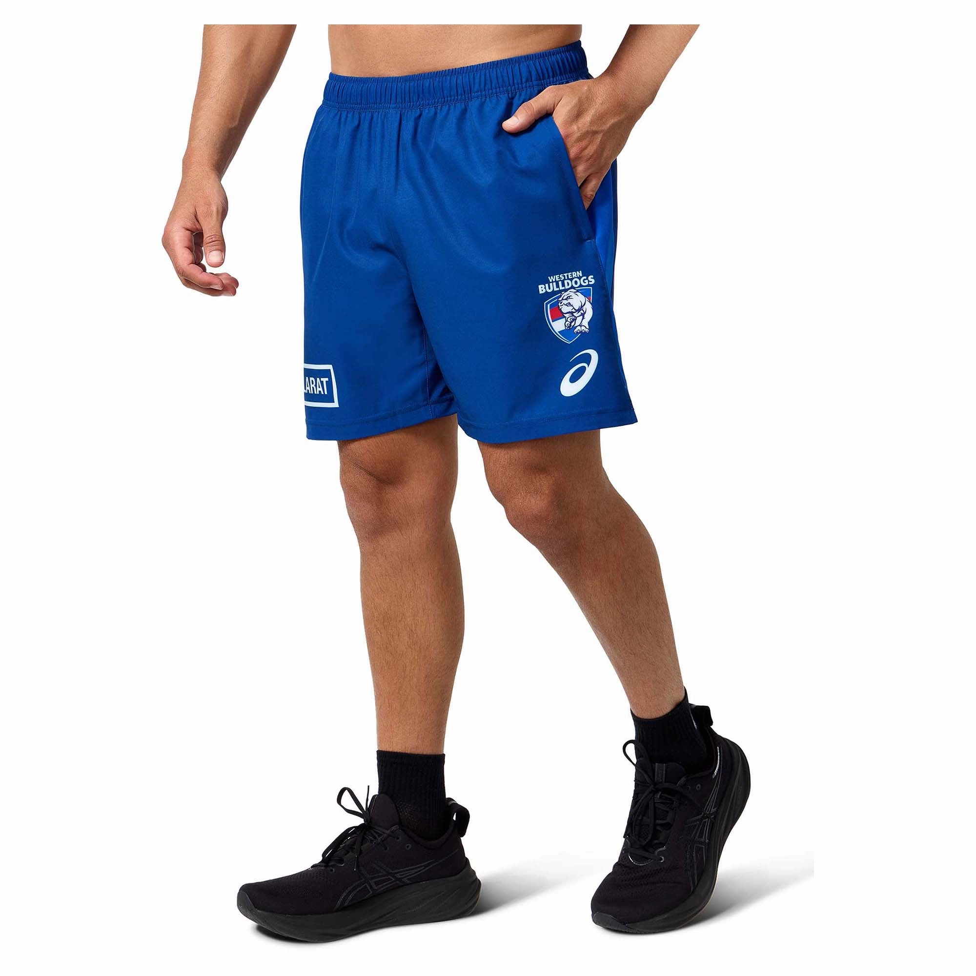 Men's AFL Western Bulldogs Football Club 2025 Replica Gym Shorts