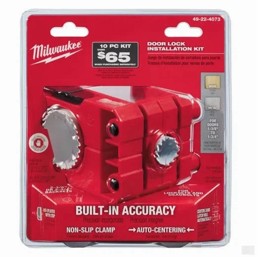 MILWAUKEE HOLE DOZER Door Lock Installation Hole Saw Kit (49-22-4073)