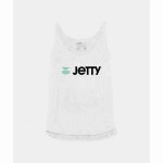 Mint Otis Logotype Tank - White