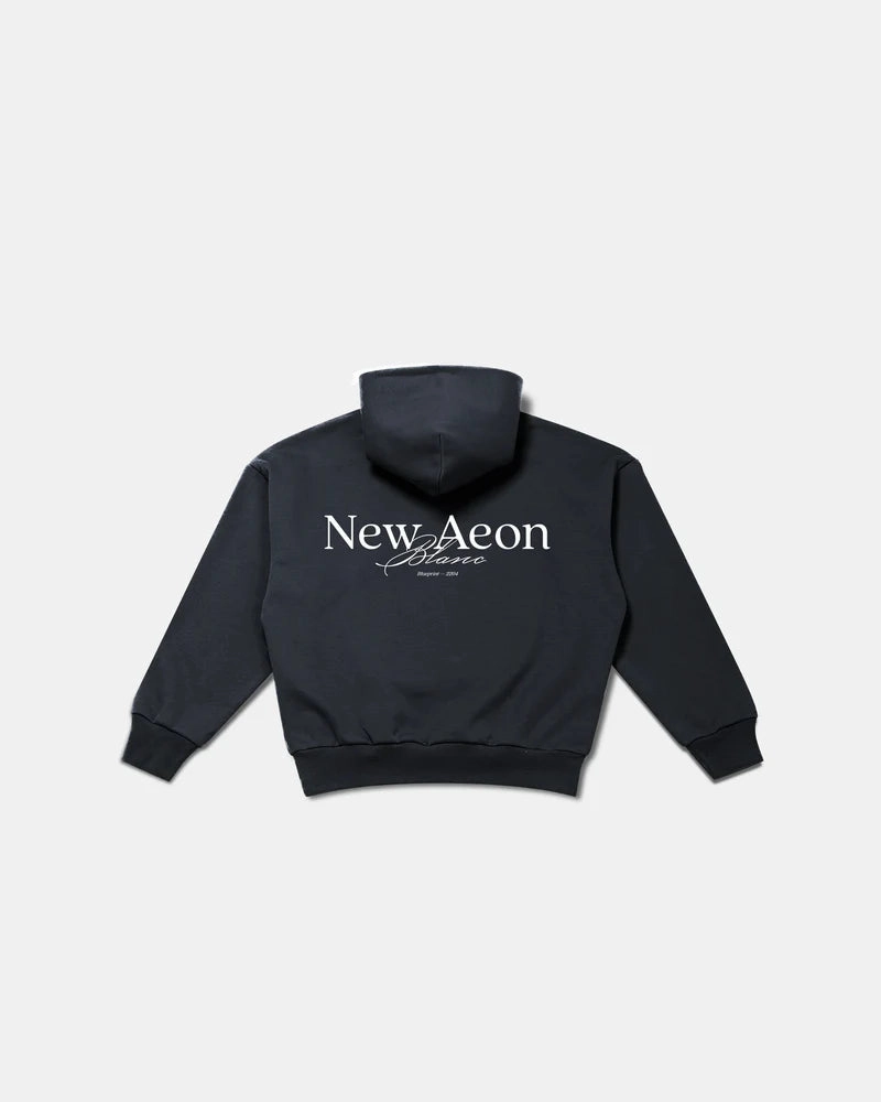 NAEON BLANC ULTRAFLEECE HOODIE BLACK
