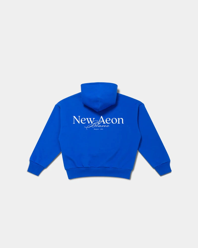 NAEON BLANC ULTRAFLEECE HOODIE COBALT